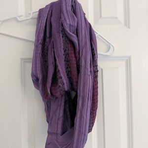 Purple Infinity Scarf 😍